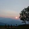 Cảnh sắc núi non và những thửa ruộng bậc thang tại Xín Mần