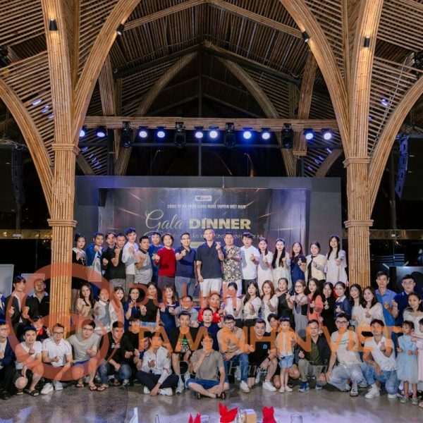 Gala Dinner sang trọng trong chương trình Team Building tại Ivory Villas & Resort Hòa Bình