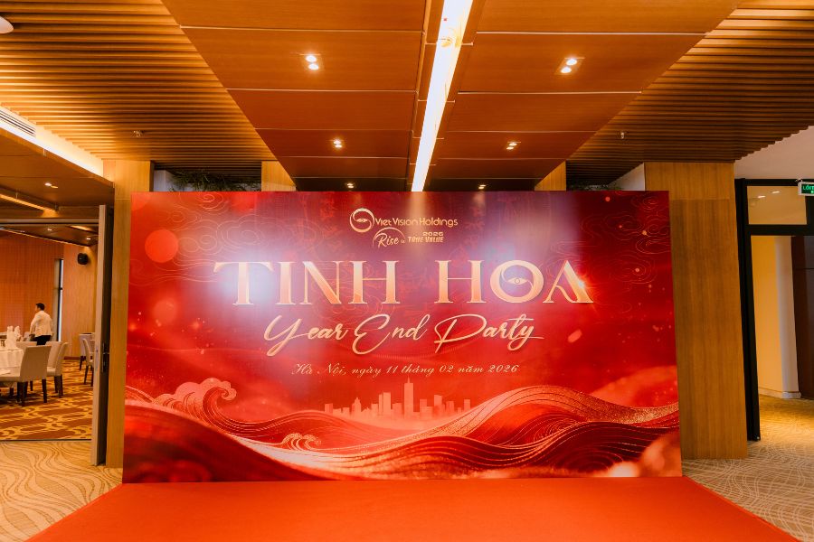 Backdrop Year End Party